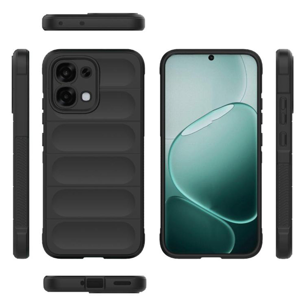 Deksel for Oppo A6 Pro 5G / A6 Pro 4G, Techsuit, Magic Shield, Svart