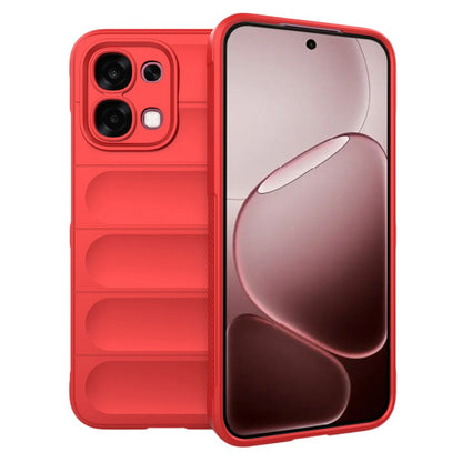 Deksel til Oppo A6 Pro 5G / A6 Pro 4G, Techsuit, Magic Shield, Rød