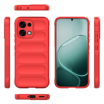 Deksel til Oppo A6 Pro 5G / A6 Pro 4G, Techsuit, Magic Shield, Rød