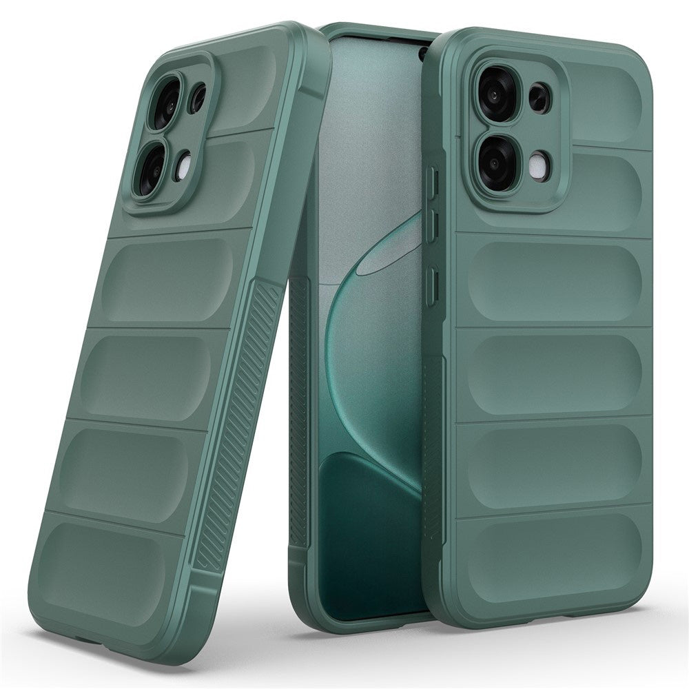 Deksel for Oppo A6 Pro 5G / A6 Pro 4G, Techsuit, Magic Shield, Grønn