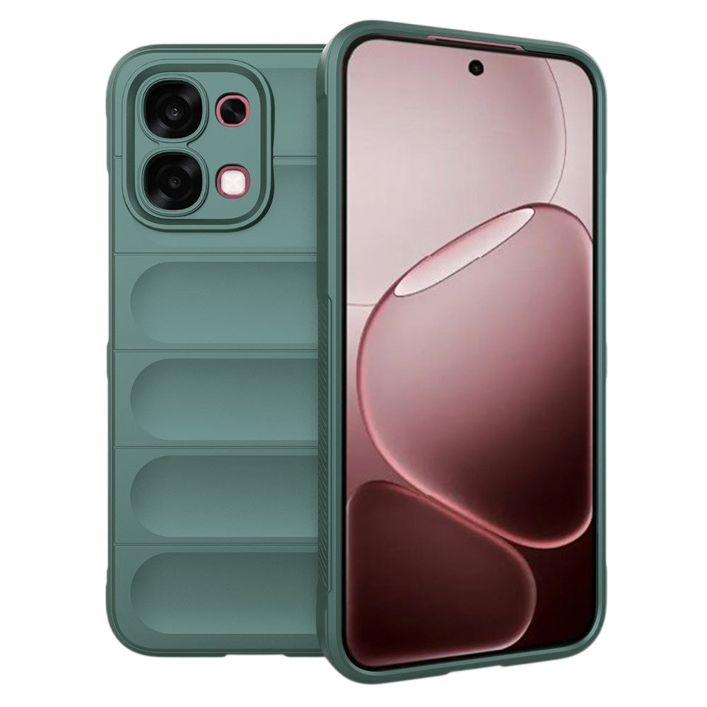 Deksel for Oppo A6 Pro 5G / A6 Pro 4G, Techsuit, Magic Shield, Grønn
