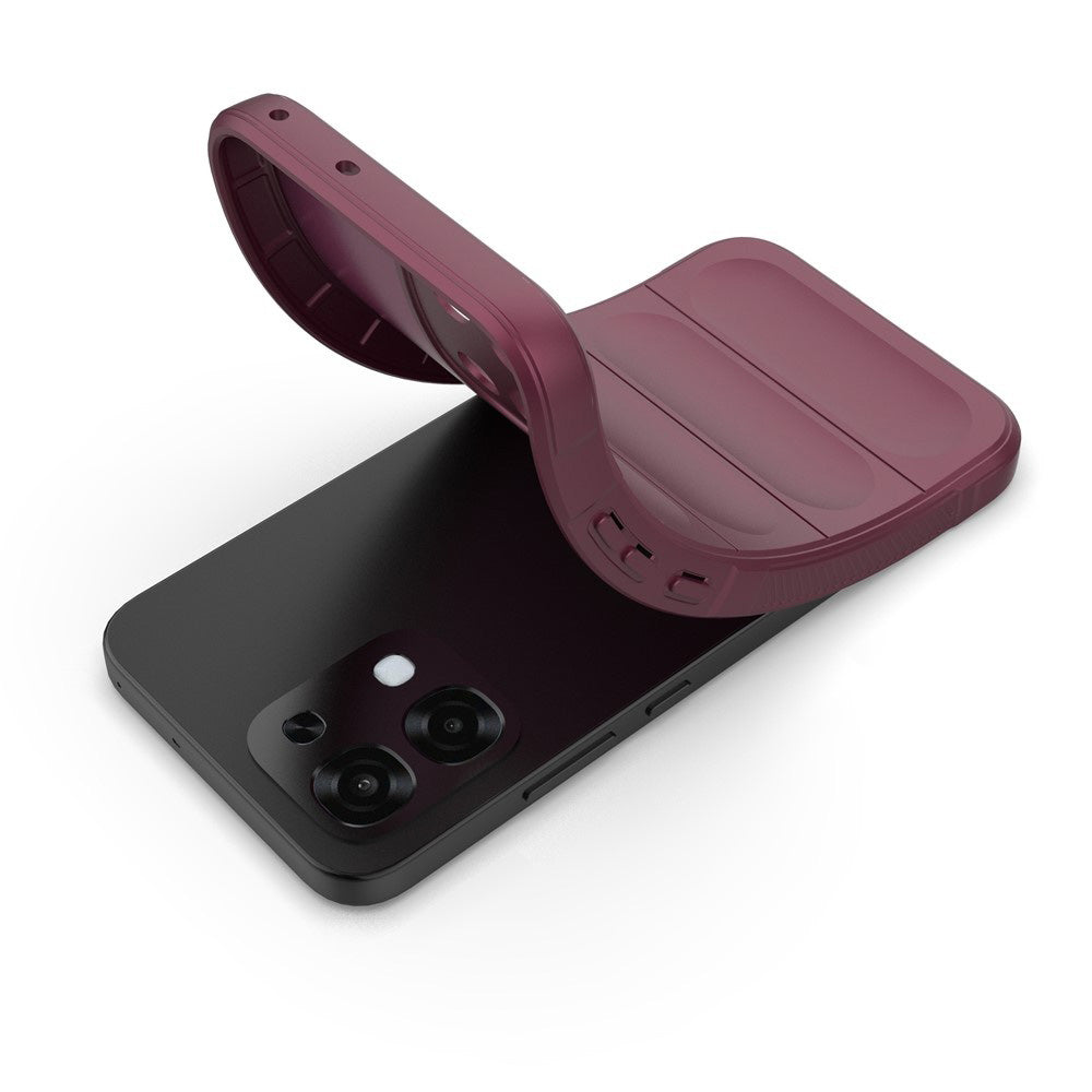 Deksel til Oppo A6 Pro 5G / A6 Pro 4G, Techsuit, Magic Shield, Burgunder