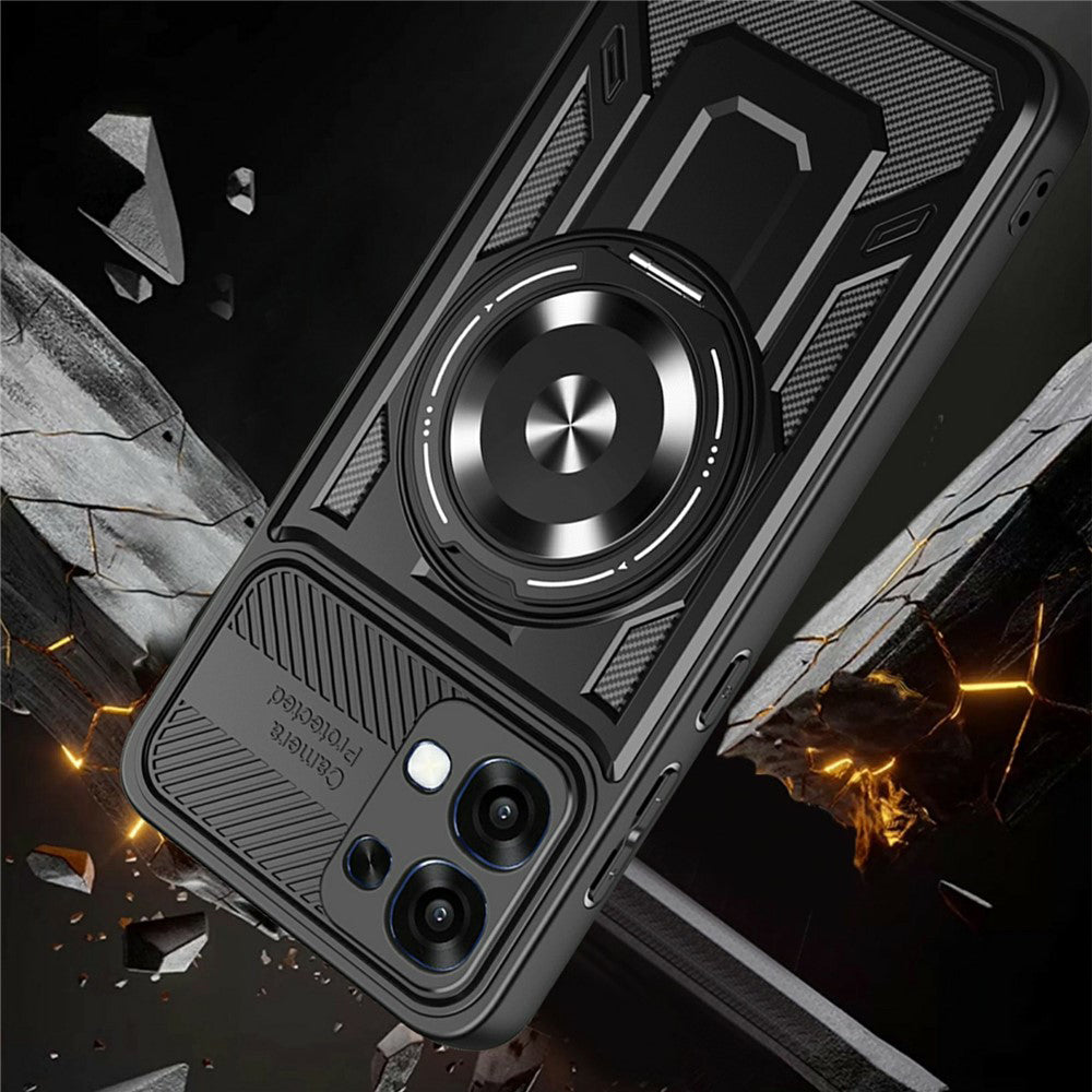 Deksel for Oppo A6 Pro 5G / A6 Pro 4G, Techsuit, RuggedCam, Blå