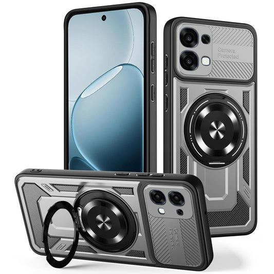 Deksel for Oppo A6 Pro 5G / A6 Pro 4G, Techsuit, RuggedCam, Grå