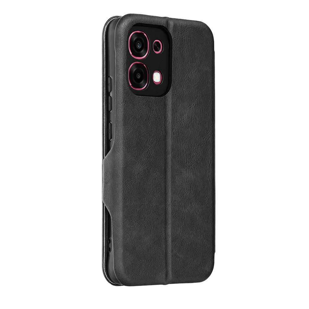 Deksel for Oppo A6 Pro 5G / A6 Pro 4G, Techsuit, Safe Wallet Plus, Svart