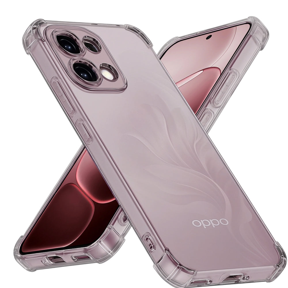 Deksel til Oppo A6 Pro 5G / A6 Pro 4G, Techsuit, Støtsikker Klar, Røykfarget