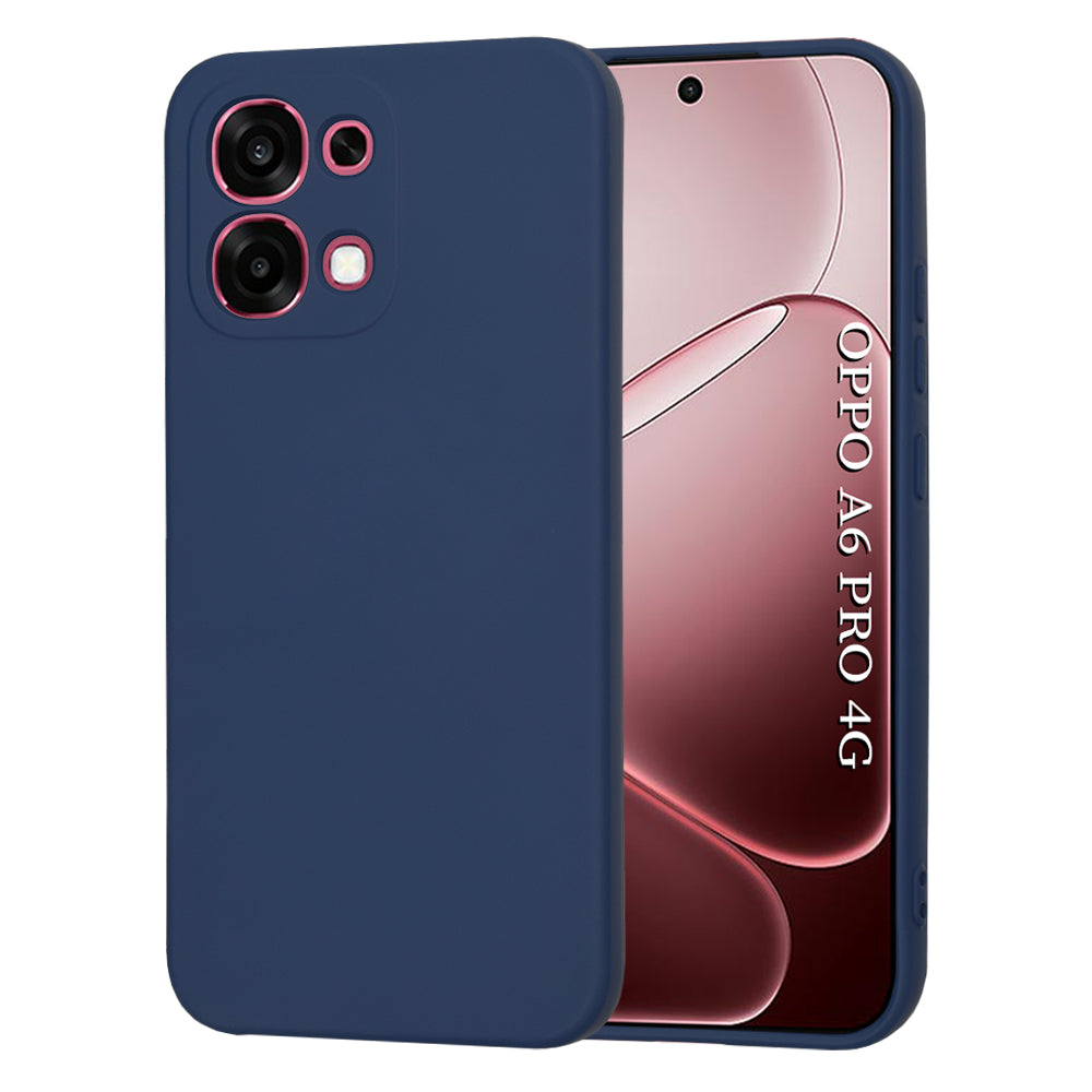 Deksel for Oppo A6 Pro 5G / A6 Pro 4G, Techsuit, SoftFlex, Marineblå