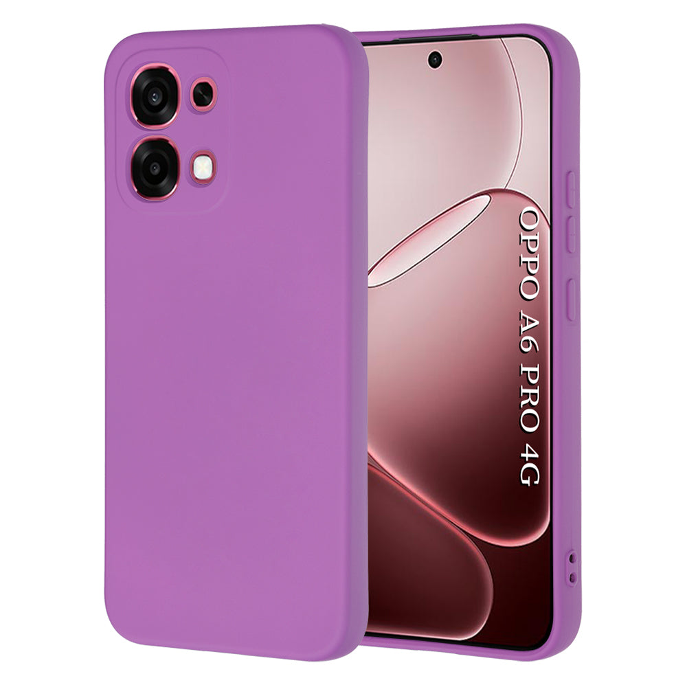 Deksel til Oppo A6 Pro 5G / A6 Pro 4G, Techsuit, SoftFlex, Lilla