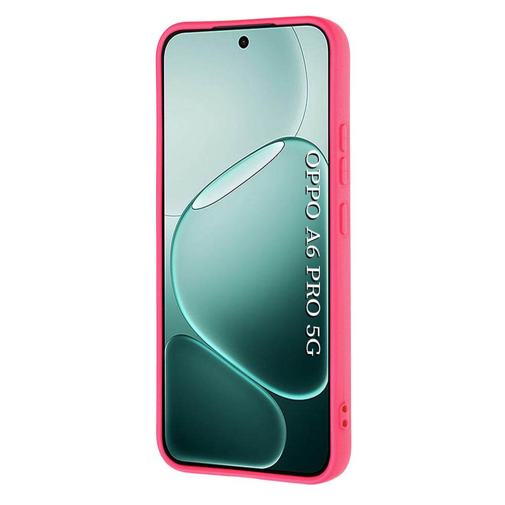 Deksel til Oppo A6 Pro 5G / A6 Pro 4G, Techsuit, SoftFlex, Mørk Rosa