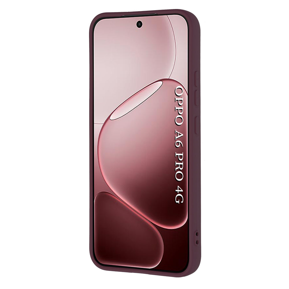 Deksel til Oppo A6 Pro 5G / A6 Pro 4G, Techsuit, SoftFlex, Burgunder