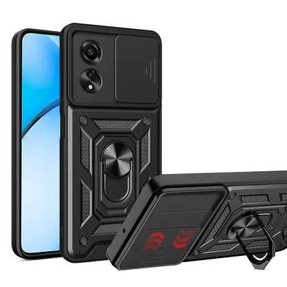Deksel til Oppo A60, Techsuit, CamShield, Svart