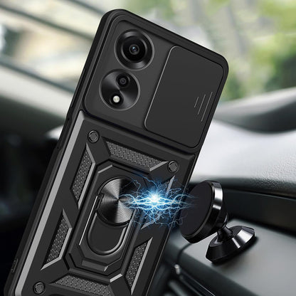 Deksel til Oppo A60, Techsuit, CamShield, Svart