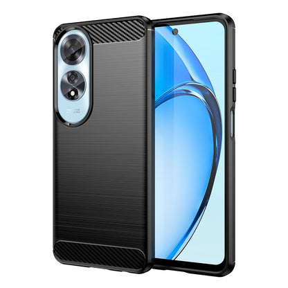 Deksel til Oppo A60, Techsuit, Karbon, Svart