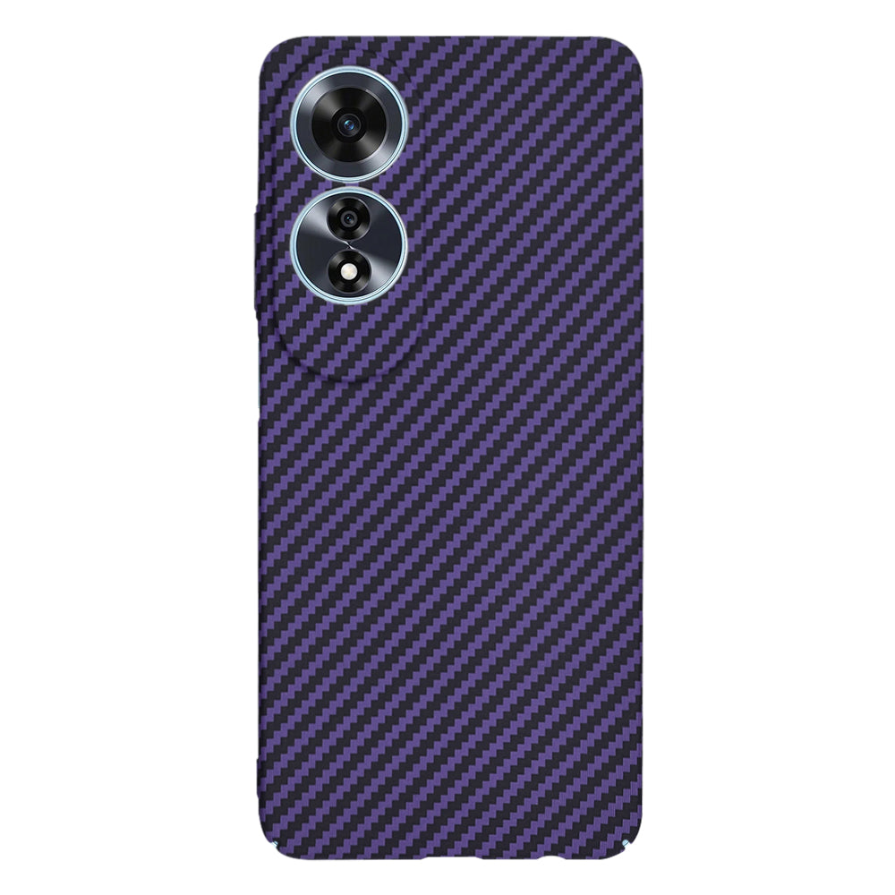 Deksel til Oppo A60, Techsuit, Carbonite FiberShell, Lilla