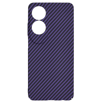 Deksel til Oppo A60, Techsuit, Carbonite FiberShell, Lilla