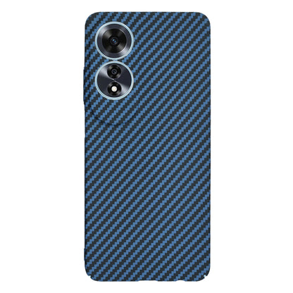 Deksel for Oppo A60, Techsuit, Carbonite FiberShell, Turkis