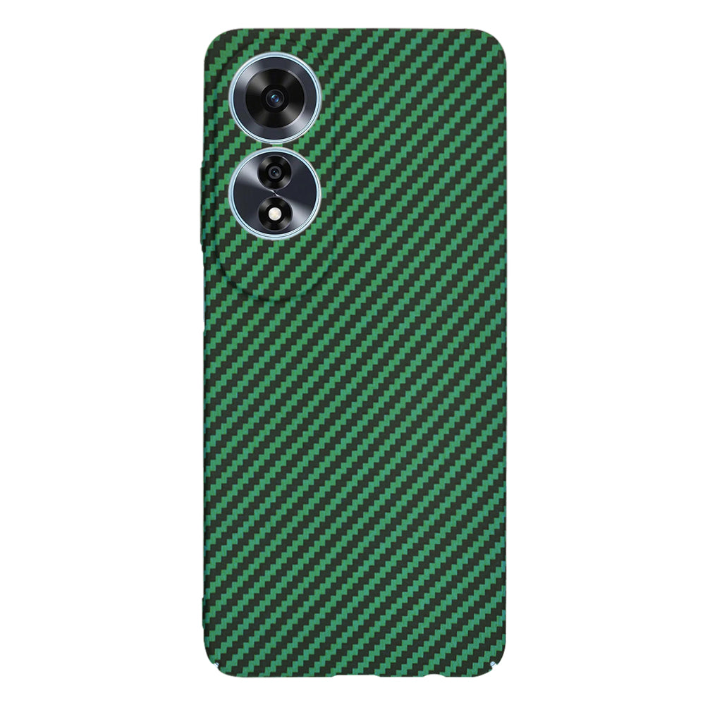 Deksel til Oppo A60, Techsuit, Carbonite FiberShell, Grønn