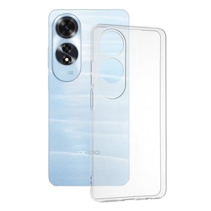 Deksel for Oppo A60, Techsuit, Klar, Transparent