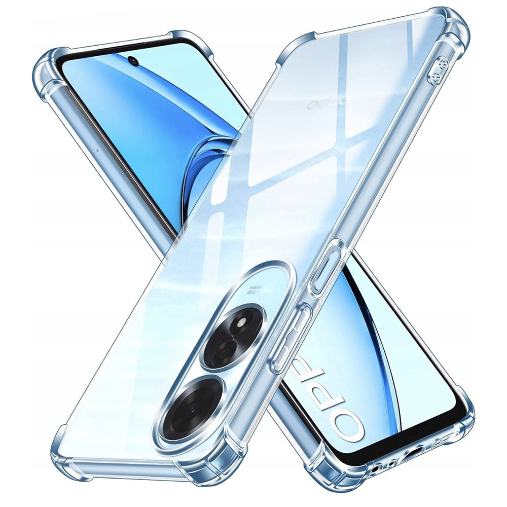 Deksel til Oppo A60, Techsuit, Støtsikker Klar, Transparent