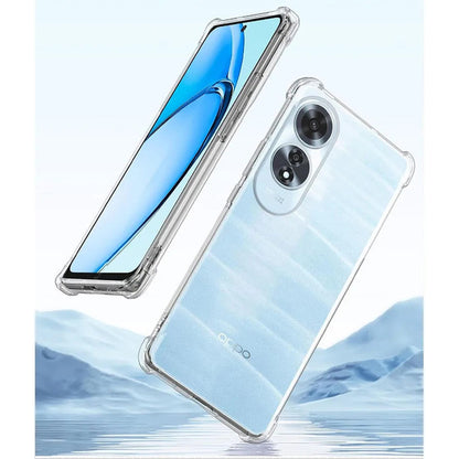 Deksel til Oppo A60, Techsuit, Støtsikker Klar, Transparent