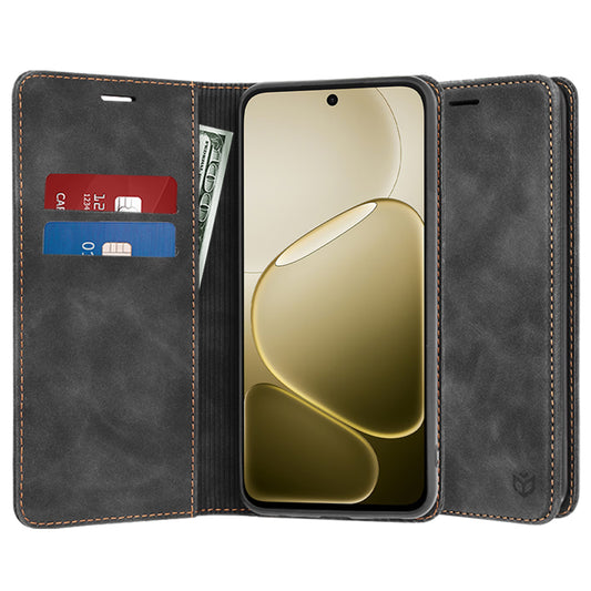 Deksel for Oppo A6k 4G / A6x 4G / A6x / A6 4G, Techsuit, Confy, Svart