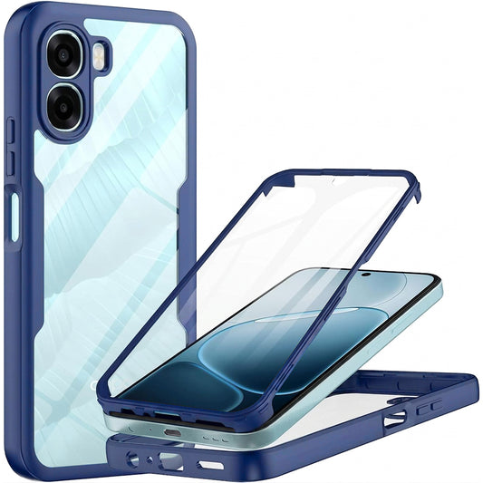 Deksel for Oppo A6k 4G / A6x 4G / A6x, Techsuit, ColorVerse 360, Blå