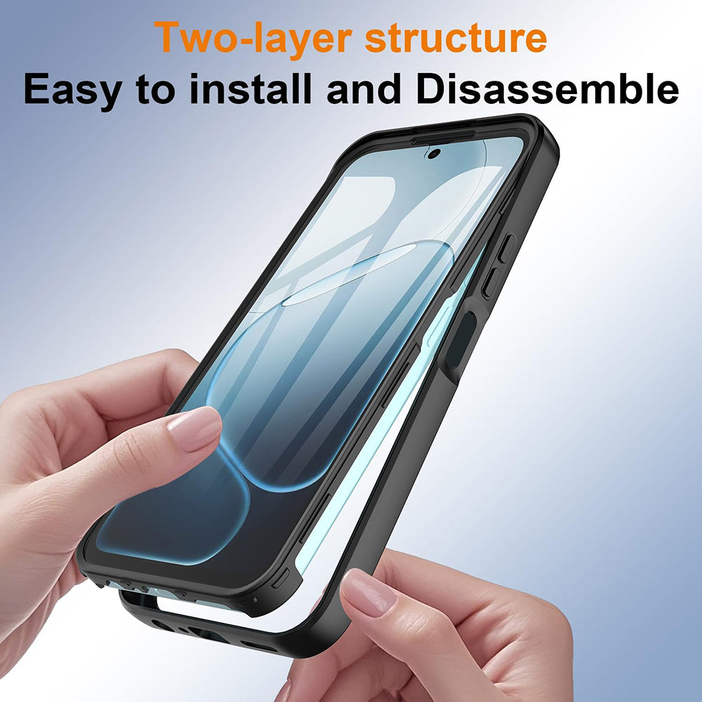 Deksel for Oppo A6k 4G / A6x 4G / A6x, Techsuit, ColorVerse 360, Blå
