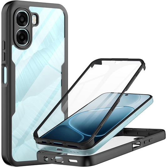 Deksel for Oppo A6k 4G / A6x 4G / A6x, Techsuit, ColorVerse 360, Svart