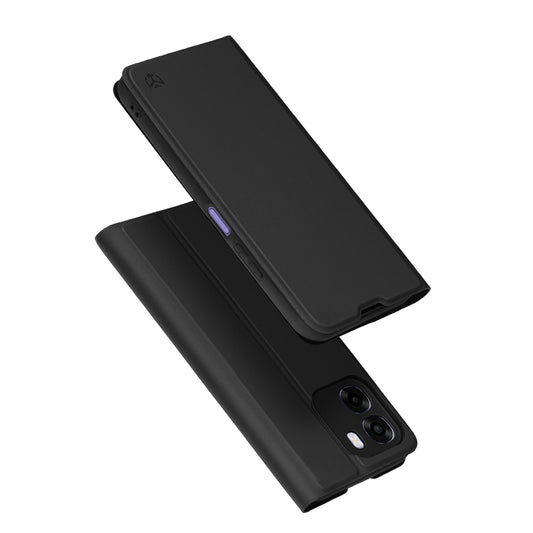 Deksel for Oppo A6x 4G / A6x, Techsuit, Magskin Book, Svart