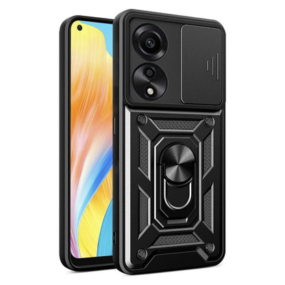 Deksel for Oppo A78 4G, Techsuit, CamShield, Svart