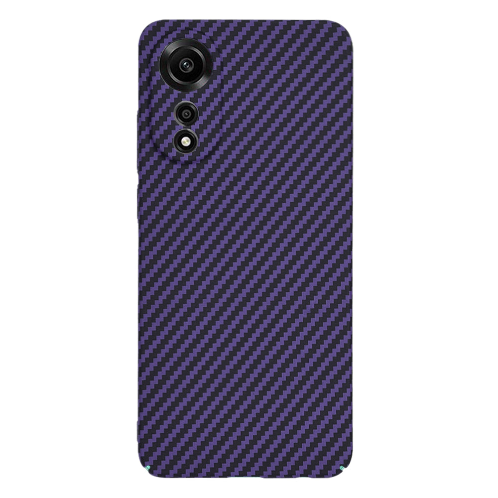 Deksel til Oppo A78 4G, Techsuit, Carbonite FiberShell, Lilla