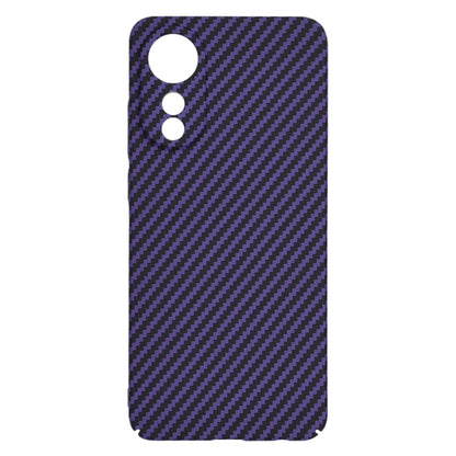 Deksel til Oppo A78 4G, Techsuit, Carbonite FiberShell, Lilla