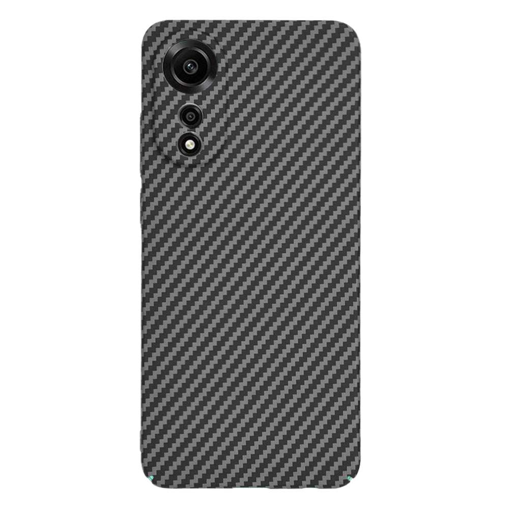 Deksel for Oppo A78 4G, Techsuit, Carbonite FiberShell, Svart
