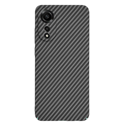Deksel for Oppo A78 4G, Techsuit, Carbonite FiberShell, Svart