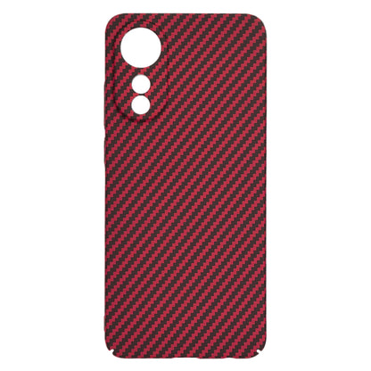 Deksel til Oppo A78 4G, Techsuit, Carbonite FiberShell, Rød