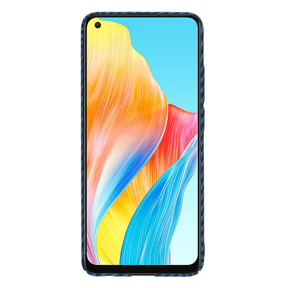 Deksel til Oppo A78 4G, Techsuit, Carbonite FiberShell, Turkis