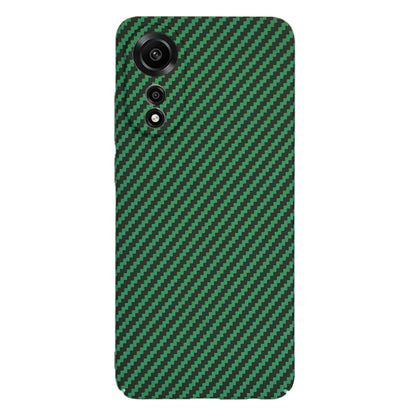 Deksel til Oppo A78 4G, Techsuit, Carbonite FiberShell, Grønn