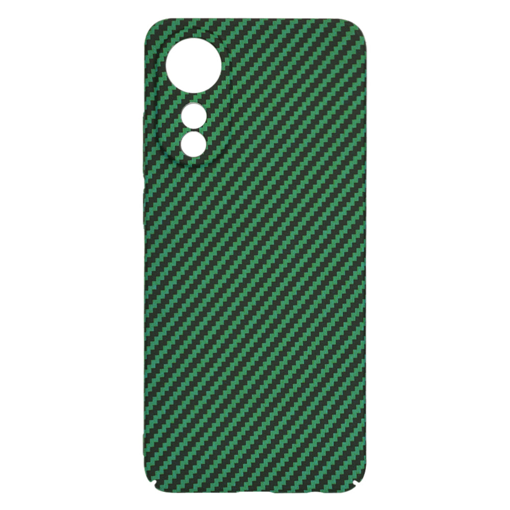 Deksel til Oppo A78 4G, Techsuit, Carbonite FiberShell, Grønn
