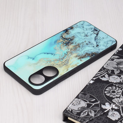 Deksel til Oppo A78 4G, Techsuit, Glaze, Blå