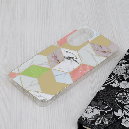 Deksel til Oppo A78 4G, Techsuit, Marmor, Lilla