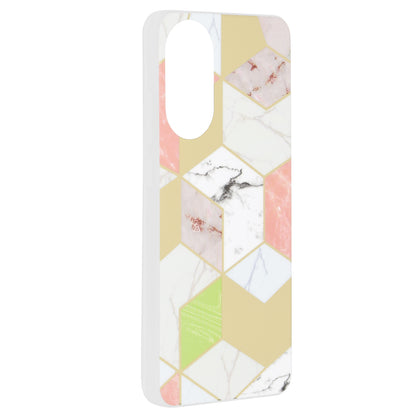 Deksel til Oppo A78 4G, Techsuit, Marmor, Lilla