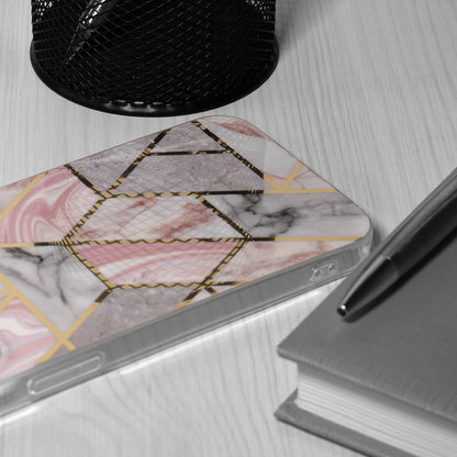 Deksel til Oppo A78 4G, Techsuit, Marble, Rosa
