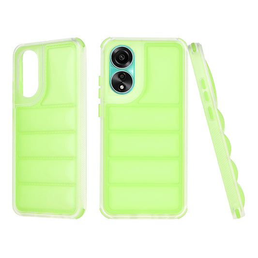 Deksel til Oppo A78 4G, Techsuit, Wave Shield, Grønn