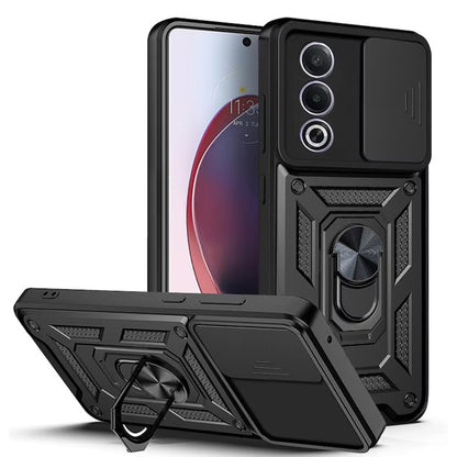 Deksel for Oppo A80, Techsuit, CamShield, Svart