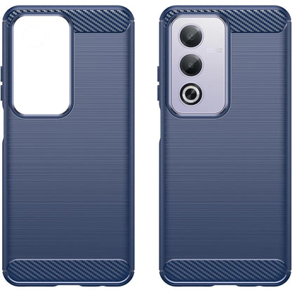 Deksel til Oppo A80, Techsuit, Karbon, Blå