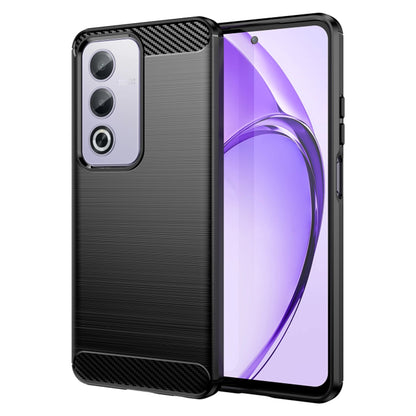 Deksel til Oppo A80, Techsuit, Karbon, Svart