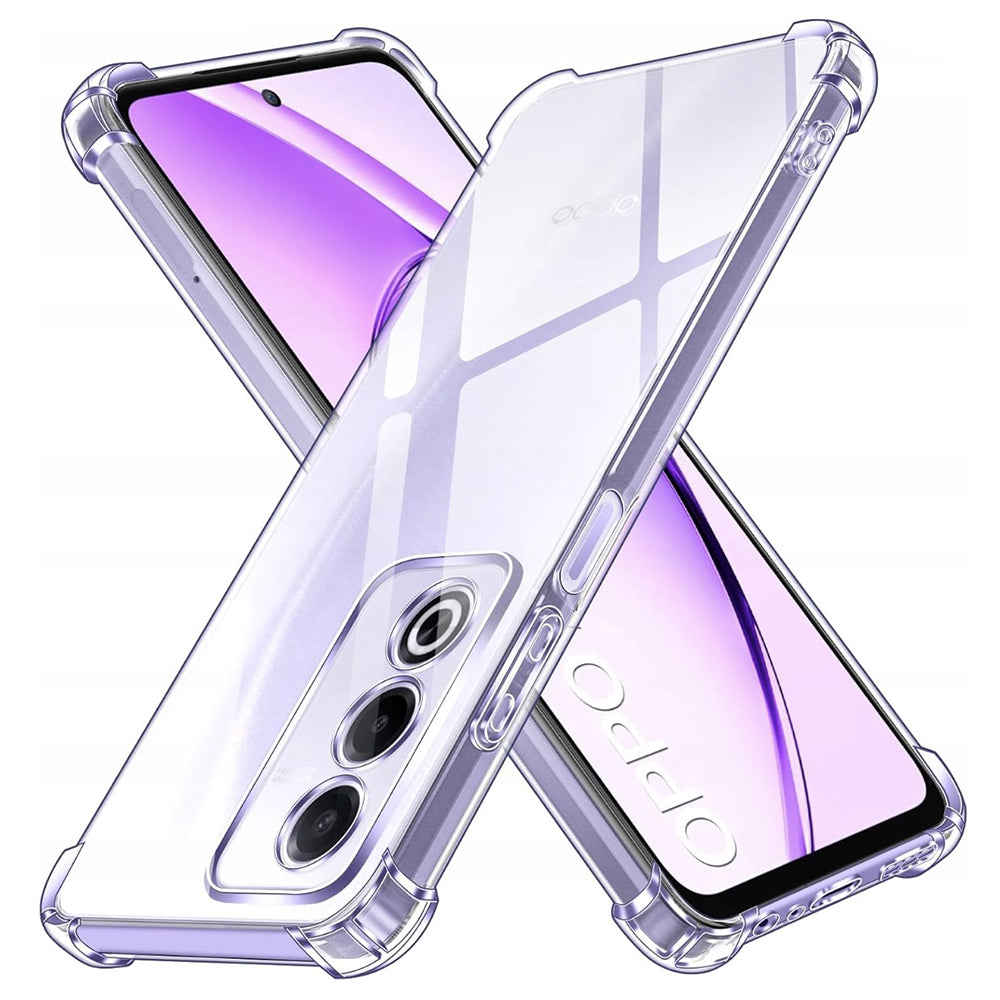 Deksel for Oppo A80, Techsuit, Støtsikker Klar, Transparent