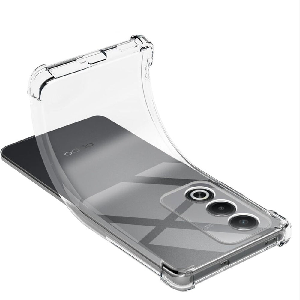 Deksel for Oppo A80, Techsuit, Støtsikker Klar, Transparent