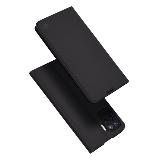 Deksel til Oppo A94 / Reno5 Lite, Techsuit, Magskin Book, Svart