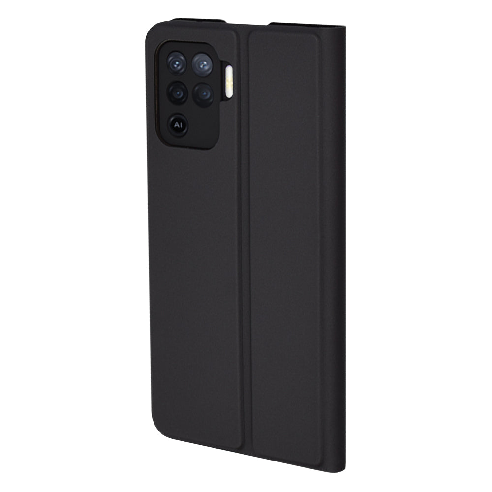 Deksel til Oppo A94 / Reno5 Lite, Techsuit, Magskin Book, Svart